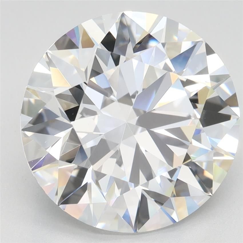 4.79ct D IF Rare Carat Ideal Cut Round Lab Grown Diamond
