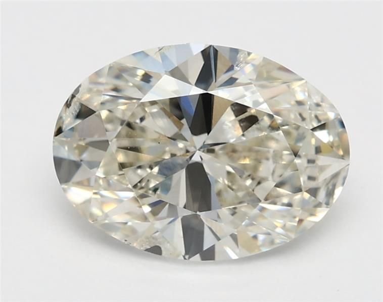 1.70ct I SI2 Rare Carat Ideal Cut Oval Lab Grown Diamond