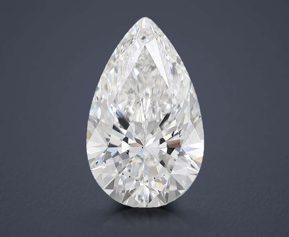 1.53 Carat Pear Lab Diamond