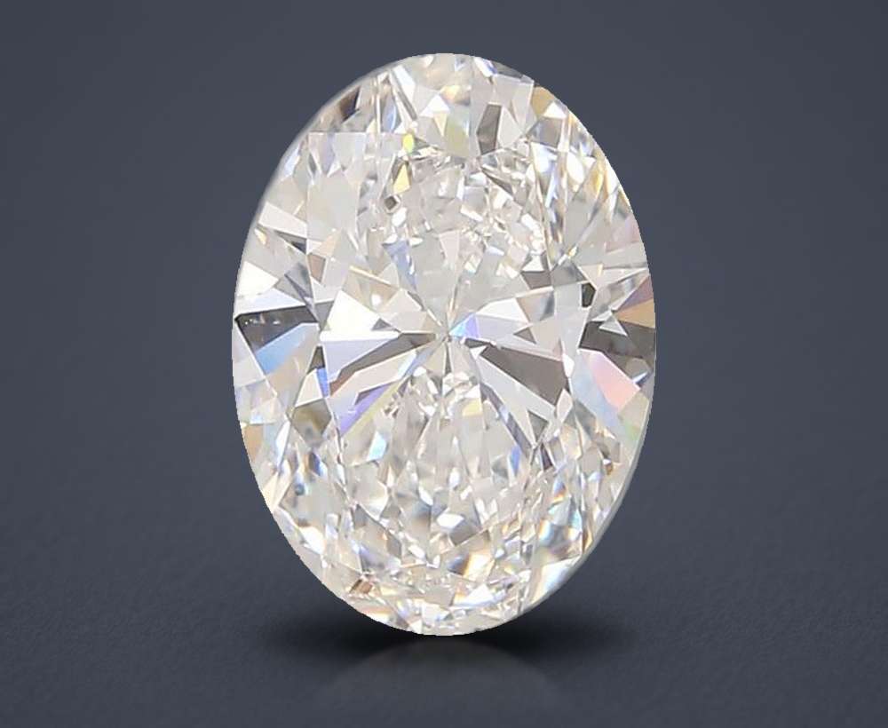 2.81 Carat Oval Lab Diamond