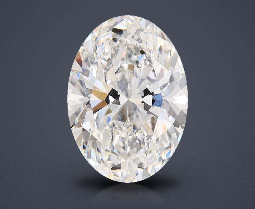 3.71 Carat Oval Lab Diamond