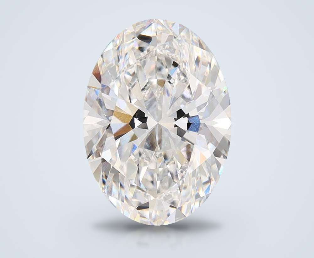 3.71 Carat Oval Lab Diamond
