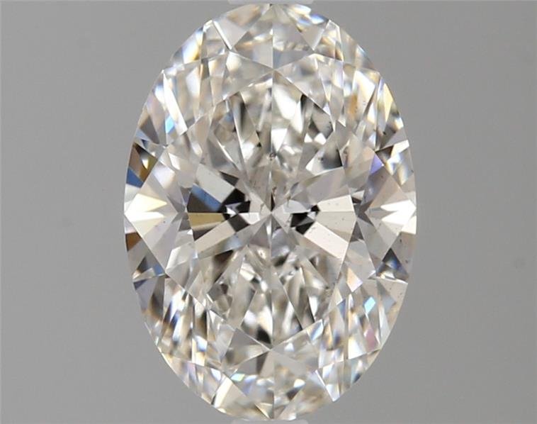 1.48ct G SI1 Rare Carat Ideal Cut Oval Lab Grown Diamond