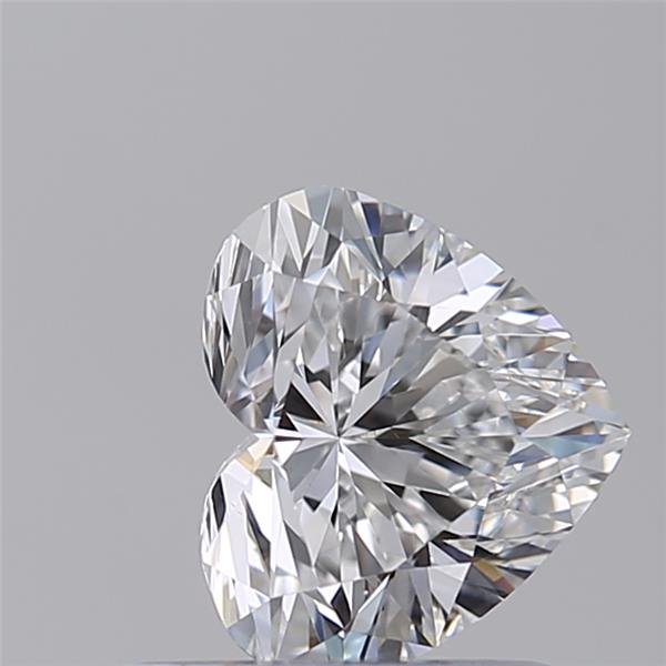 0.85ct E VS1 Rare Carat Ideal Cut Heart Lab Grown Diamond