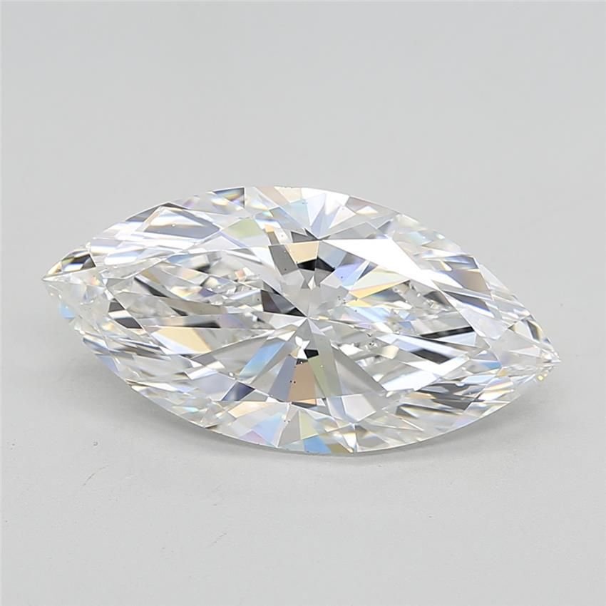 5.28ct E VS1 Rare Carat Ideal Cut Marquise Lab Grown Diamond