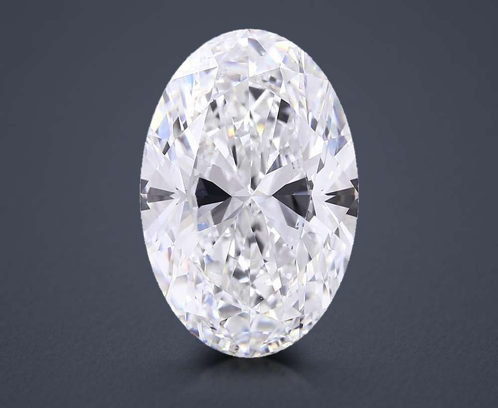 15.00 Carat Oval Lab Diamond