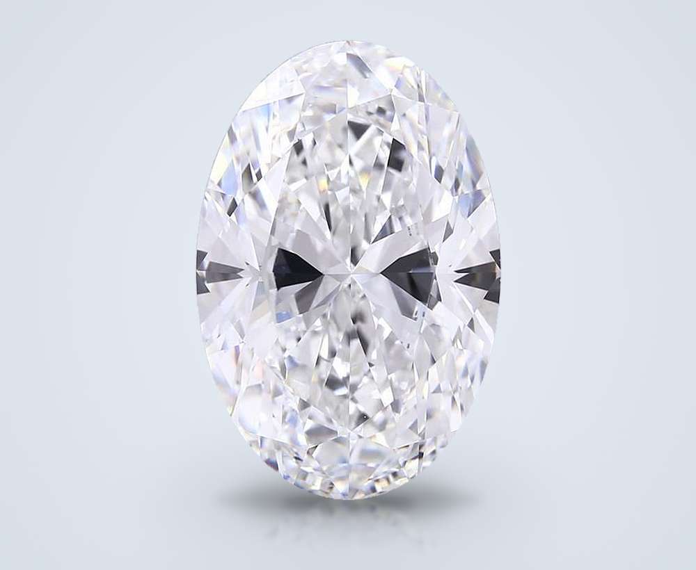 15.00 Carat Oval Lab Diamond