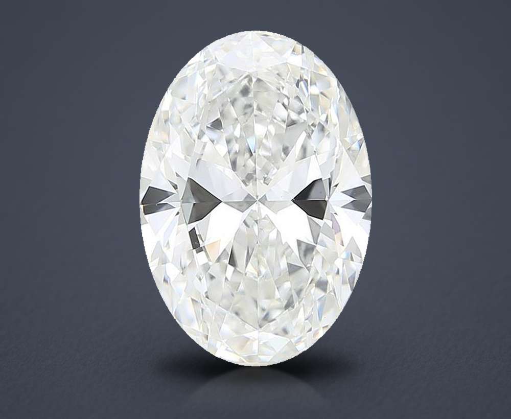 6.30 Carat Oval Lab Diamond