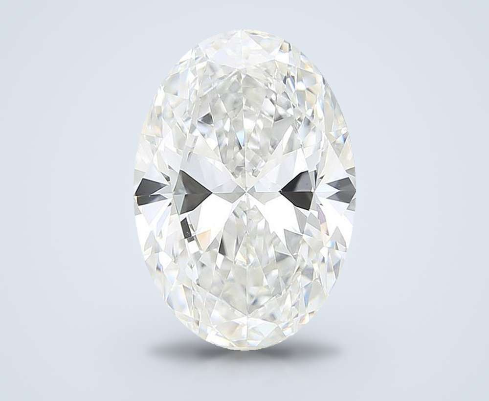 6.30 Carat Oval Lab Diamond