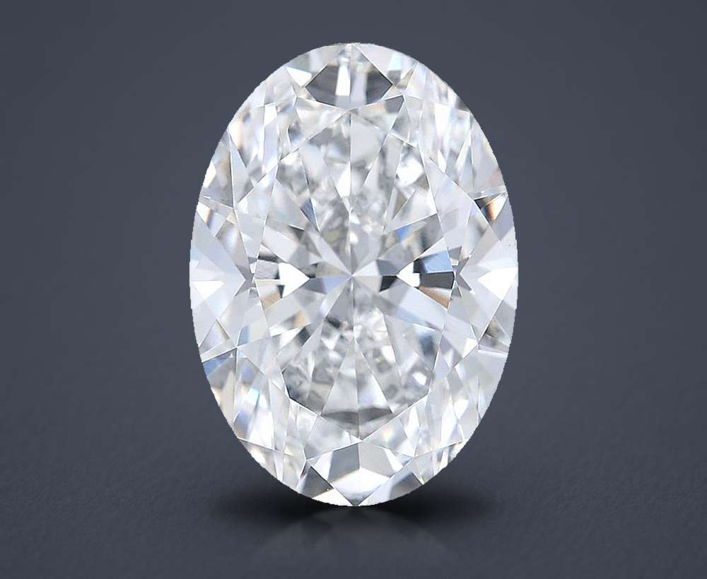 3.00 Carat Oval Lab Diamond