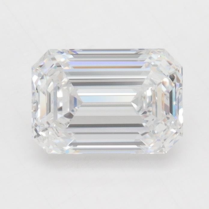 1.04ct D VVS1 Rare Carat Ideal Cut Emerald Lab Grown Diamond
