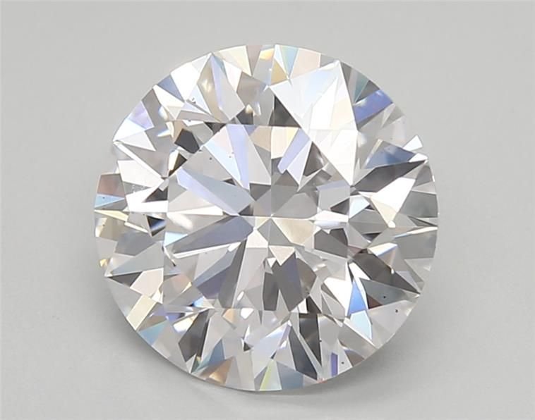 3.03ct D VS1 Rare Carat Ideal Cut Round Lab Grown Diamond