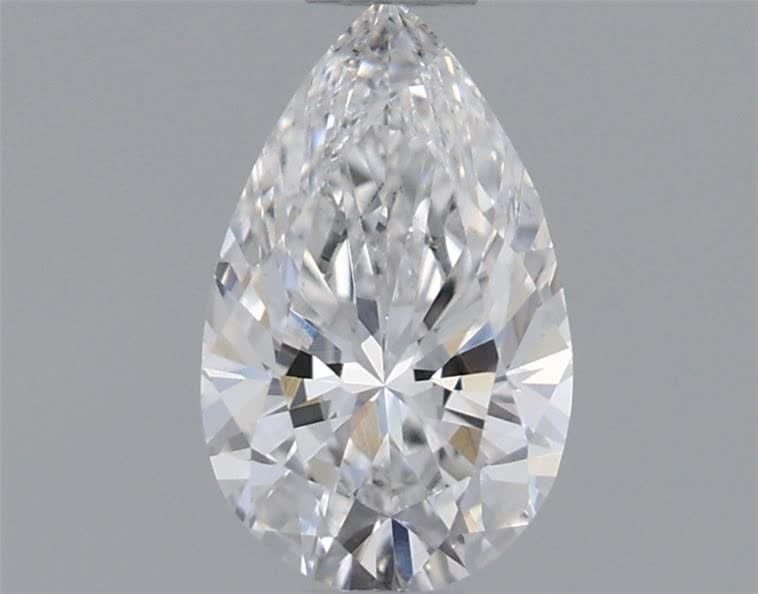 0.55ct D VS2 Rare Carat Ideal Cut Pear Lab Grown Diamond