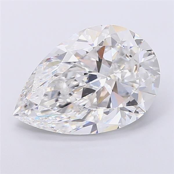 5.04 Carat Pear Lab Diamond