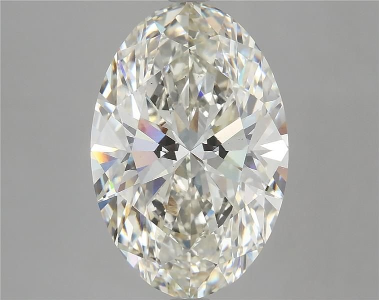 7.69ct I VS1 Rare Carat Ideal Cut Oval Lab Grown Diamond