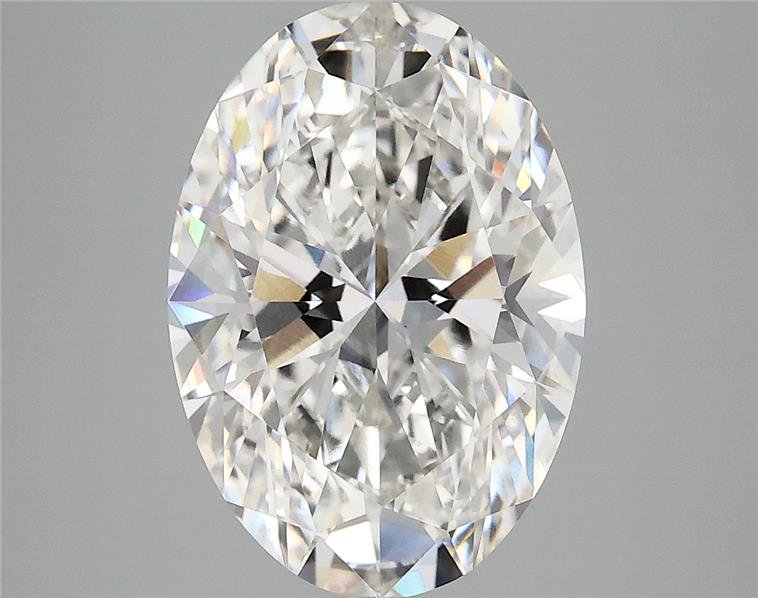 3.92 Carat Oval Lab Diamond