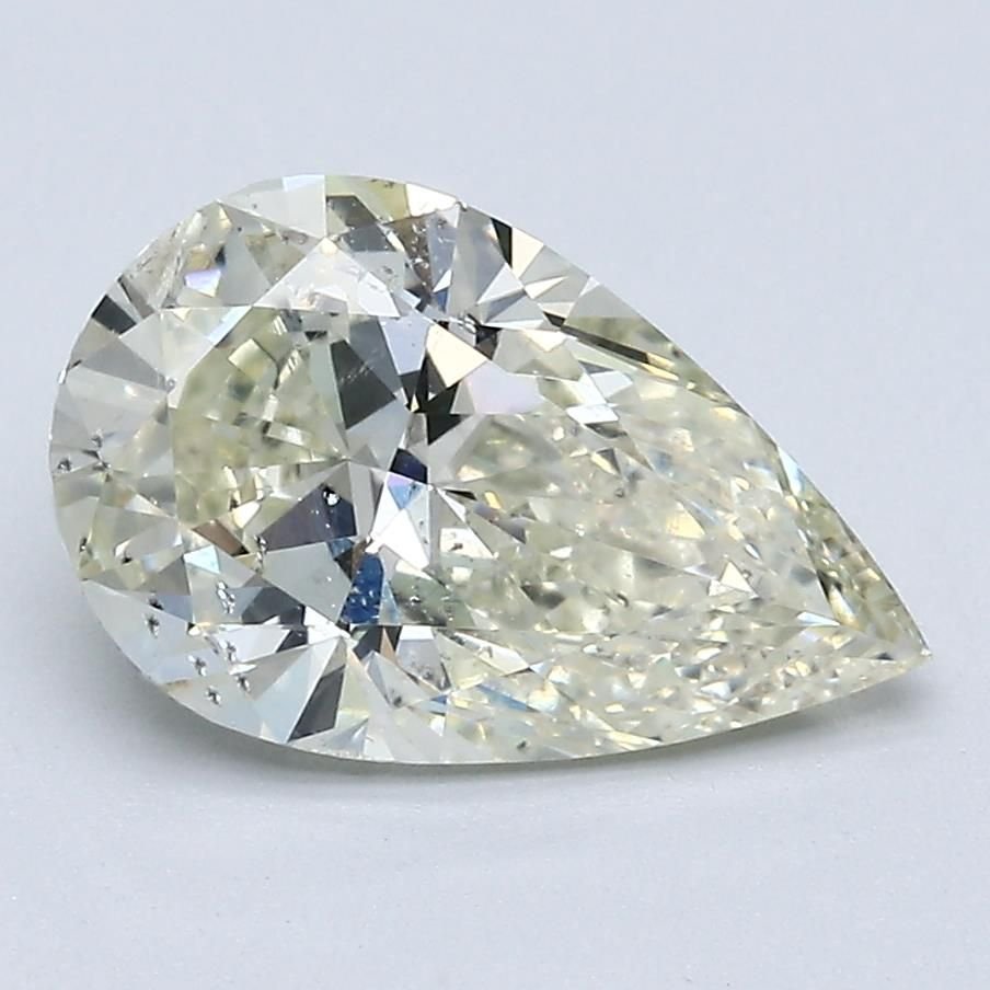 2.28ct K SI2 Rare Carat Ideal Cut Pear Diamond