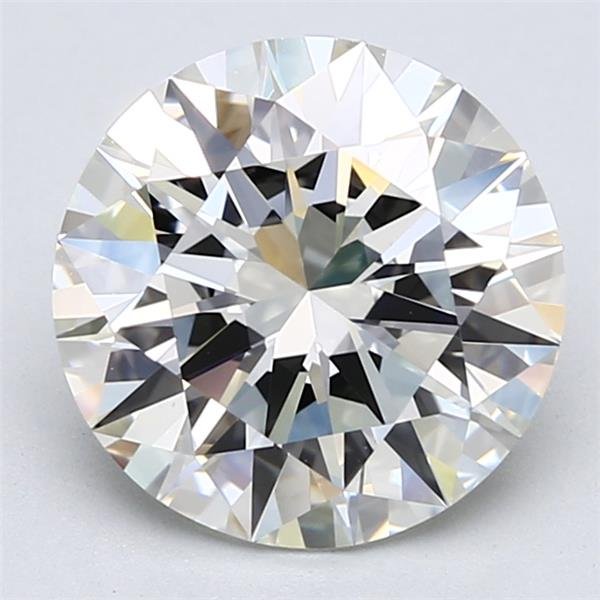 3.52ct I IF Excellent Cut Round Diamond