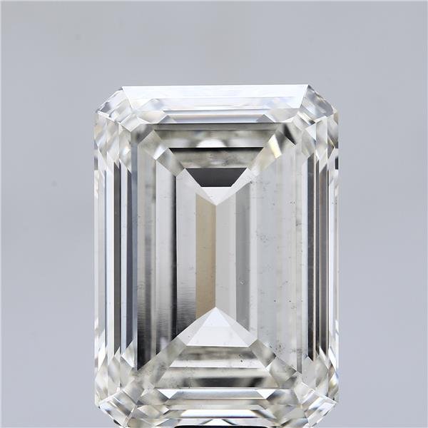 28.14ct I VS2 Very Good Cut Emerald Lab Grown Diamond