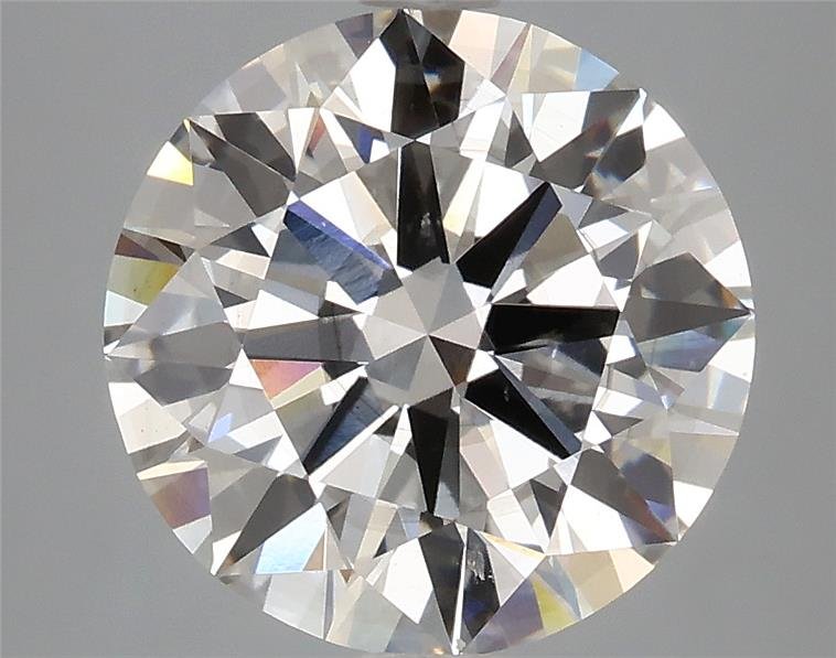 4.19ct H SI2 Rare Carat Ideal Cut Round Lab Grown Diamond