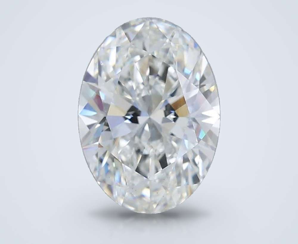 1.69 Carat Oval Lab Diamond