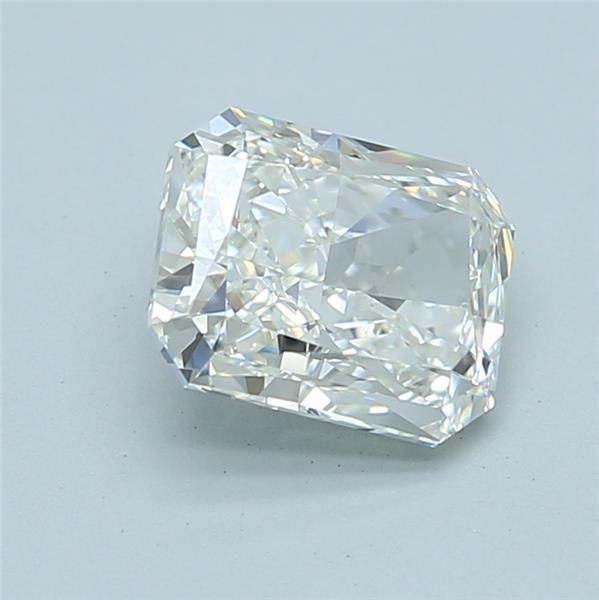 2.02ct J VS2 Rare Carat Ideal Cut Radiant Diamond