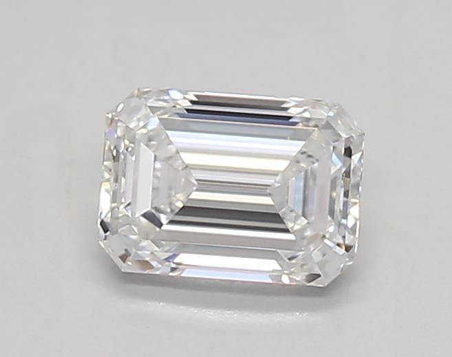 0.67ct D VS1 Rare Carat Ideal Cut Emerald Lab Grown Diamond