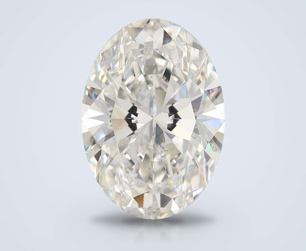 4.53 Carat Oval Lab Diamond