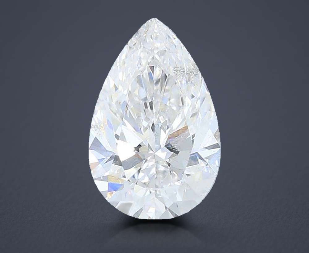 0.72 Carat Pear Lab Diamond