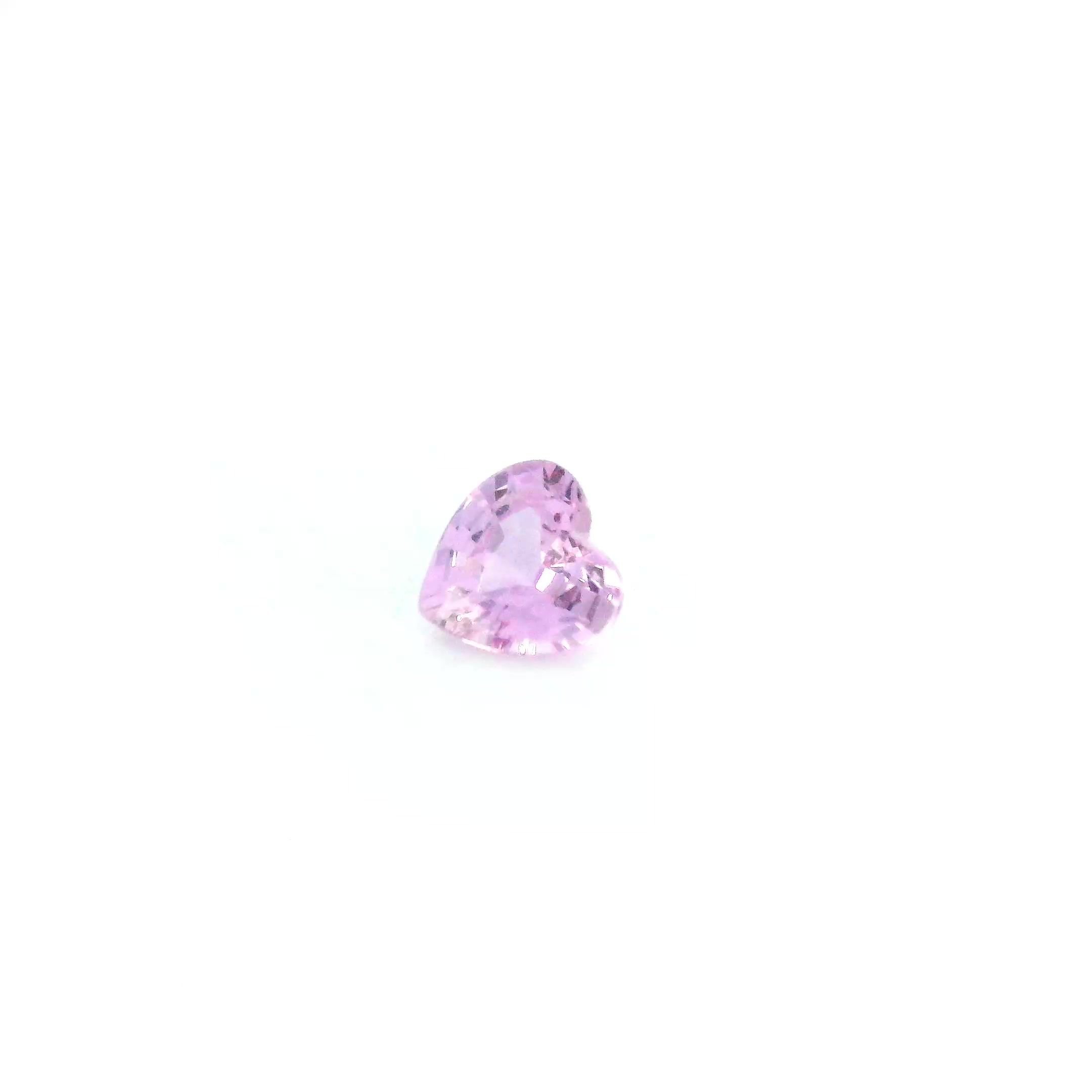 0.43 Carat Pink Heart Sapphire