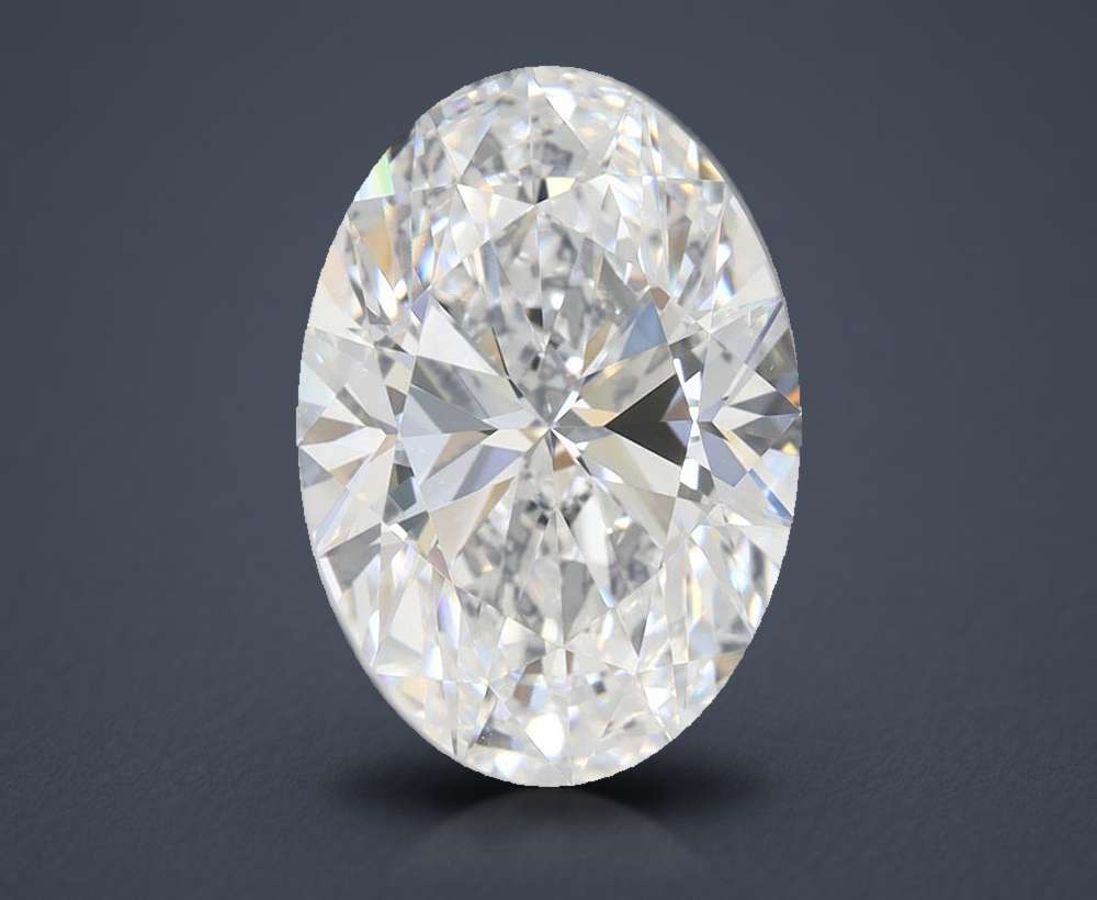 3.62 Carat Oval Lab Diamond
