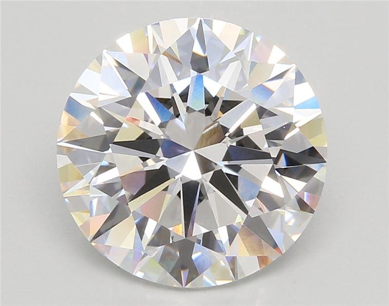 6.52ct F VVS2 Rare Carat Ideal Cut Round Lab Grown Diamond