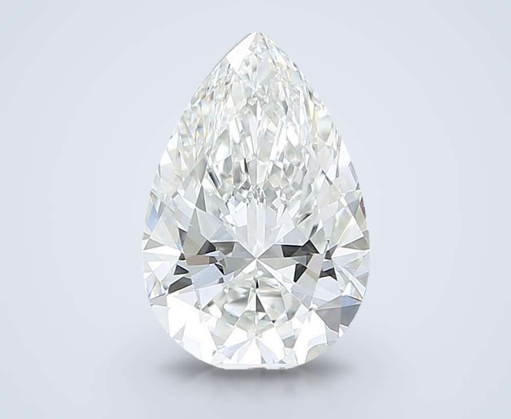 2.59 Carat Pear Lab Diamond