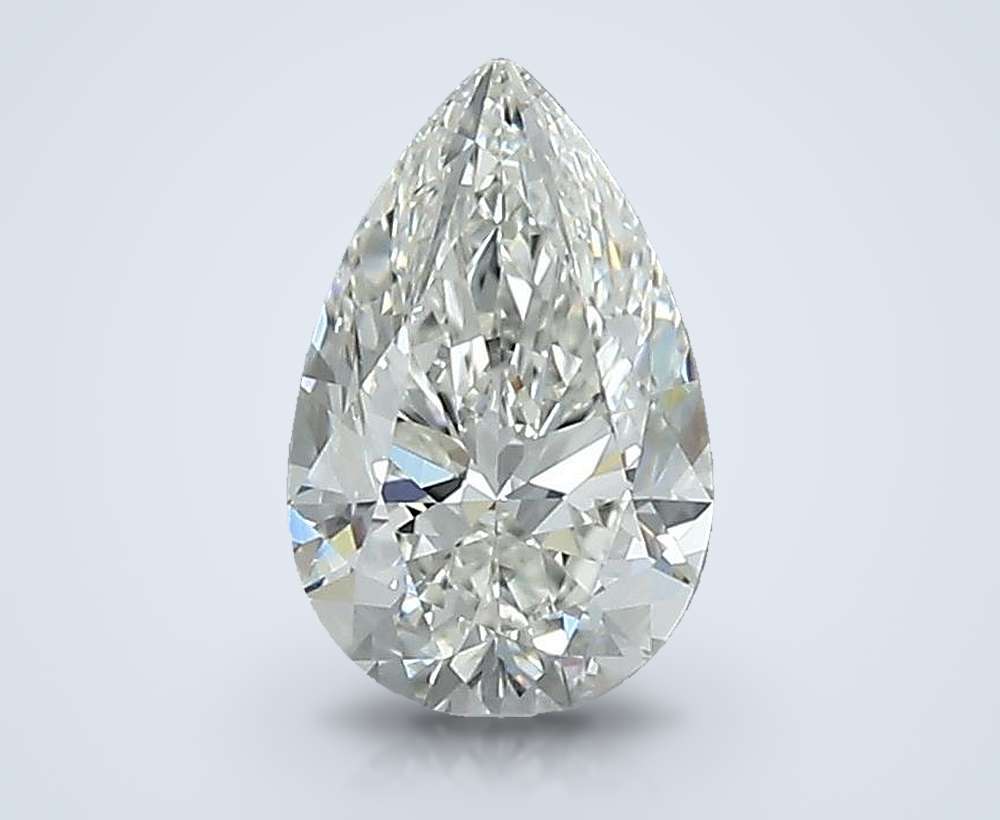 0.90 Carat Pear Natural Diamond