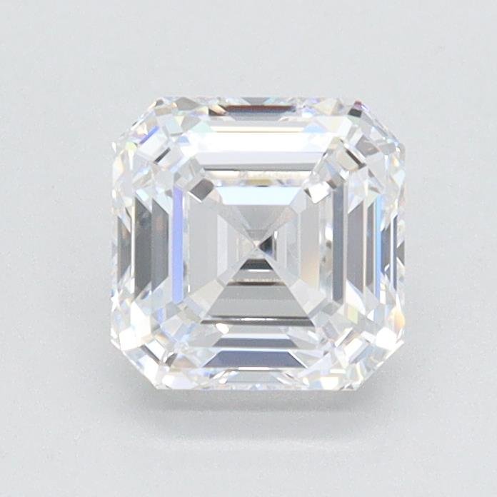 1.07ct E IF Rare Carat Ideal Cut Asscher Lab Grown Diamond