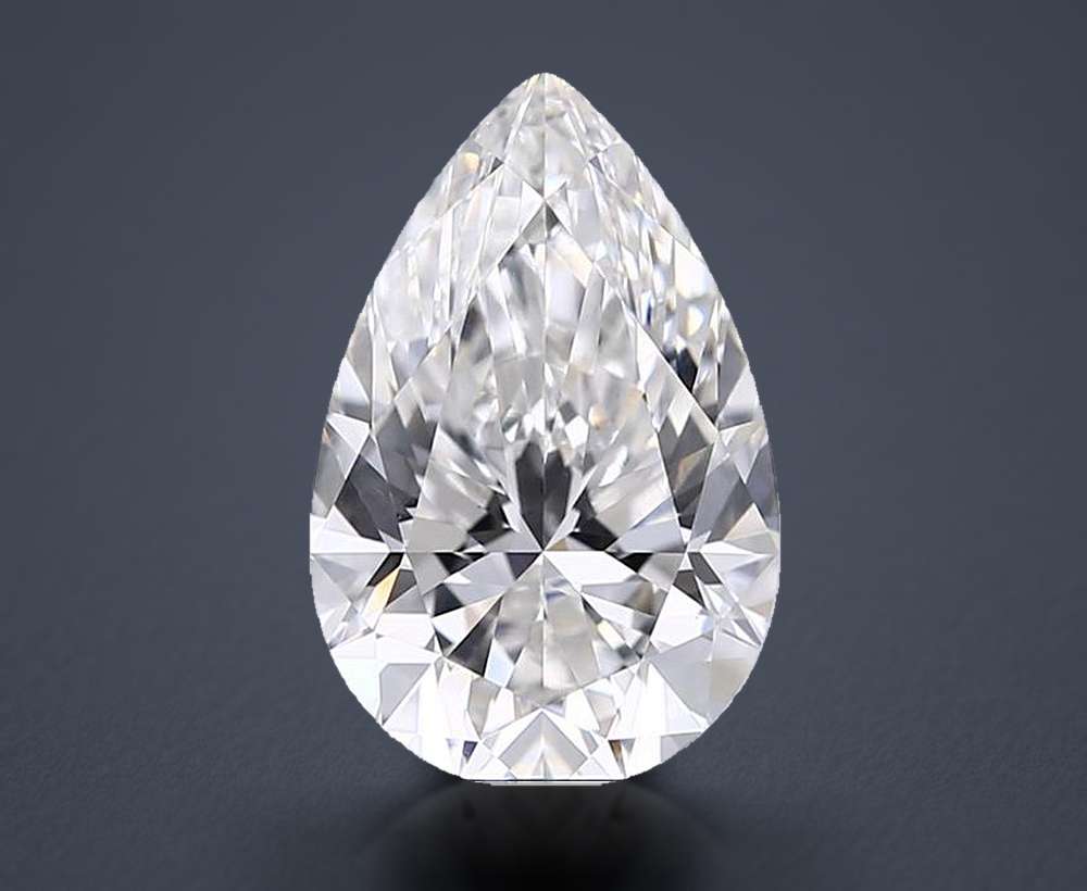 2.70 Carat Pear Lab Diamond