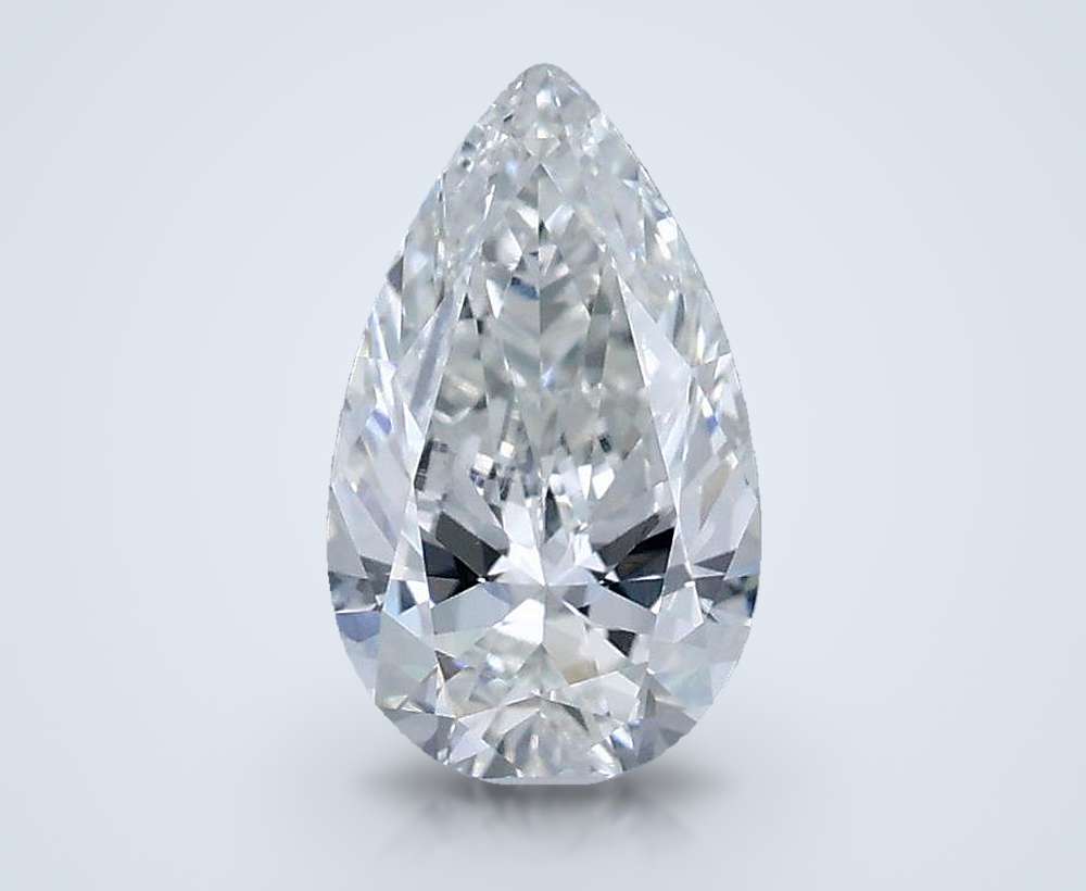 0.60 Carat Pear Natural Diamond