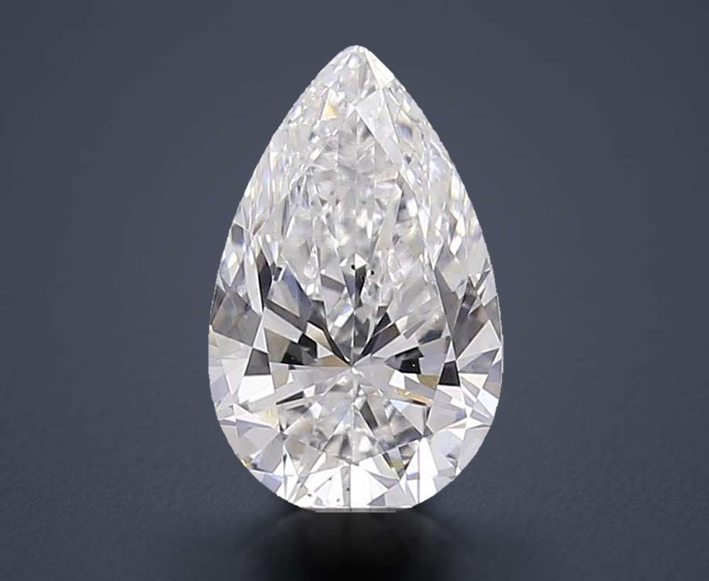 0.60 Carat Pear Lab Diamond