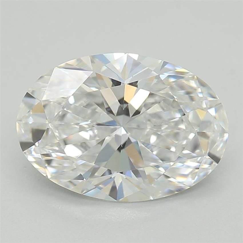 1.24ct D VS2 Rare Carat Ideal Cut Oval Lab Grown Diamond