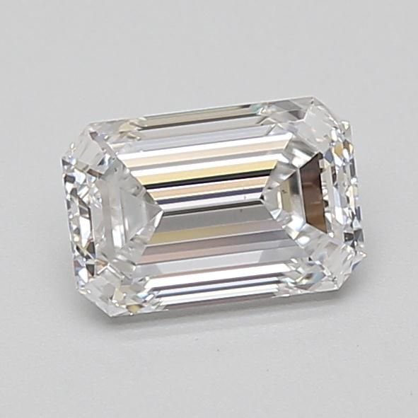 1.09ct D VVS2 Excellent Cut Emerald Lab Grown Diamond