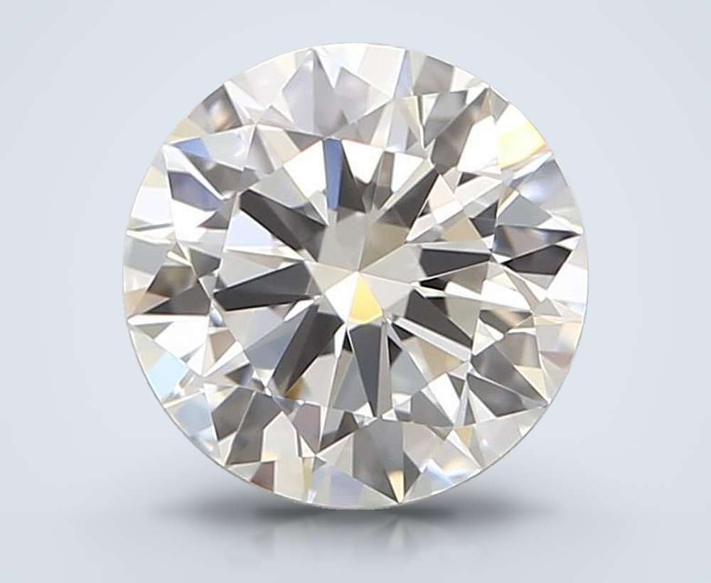 0.76 Carat Round Natural Diamond