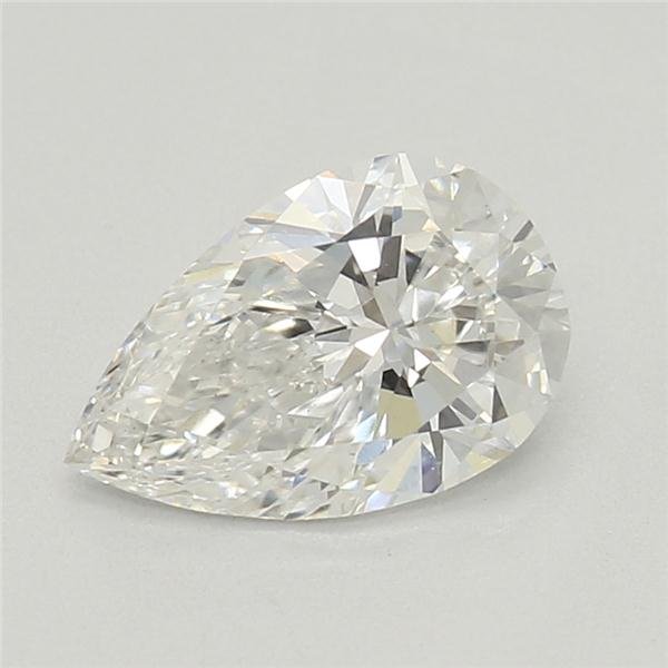 0.59ct F VVS2 Rare Carat Ideal Cut Pear Lab Grown Diamond