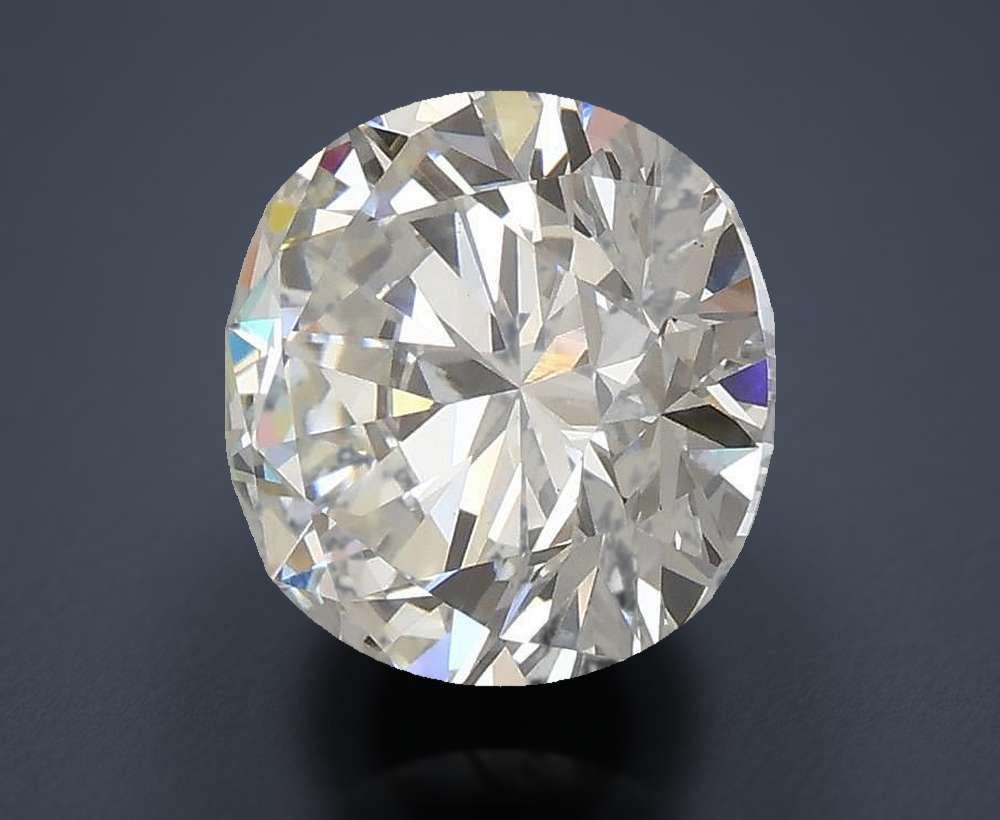 3.08 Carat Round Lab Diamond