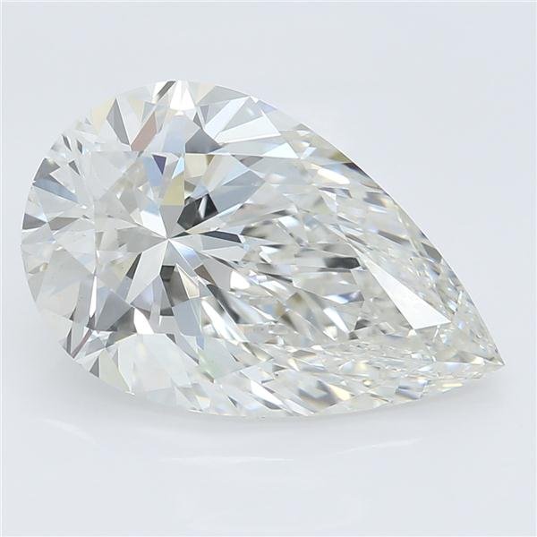 2.70ct G VS1 Rare Carat Ideal Cut Pear Lab Grown Diamond