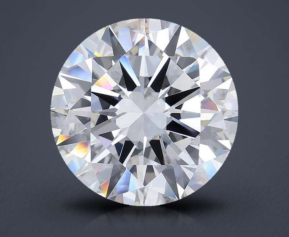 9.57 Carat Round Lab Diamond