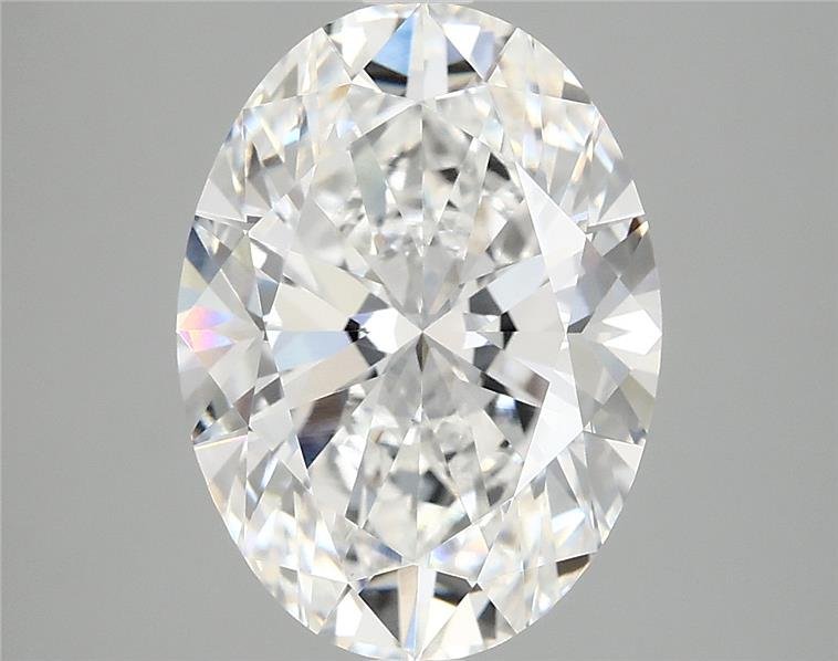 3.92 Carat Oval Lab Diamond