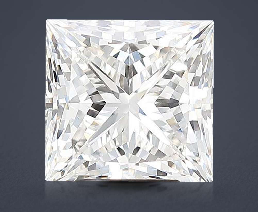4.51 Carat Princess Lab Diamond