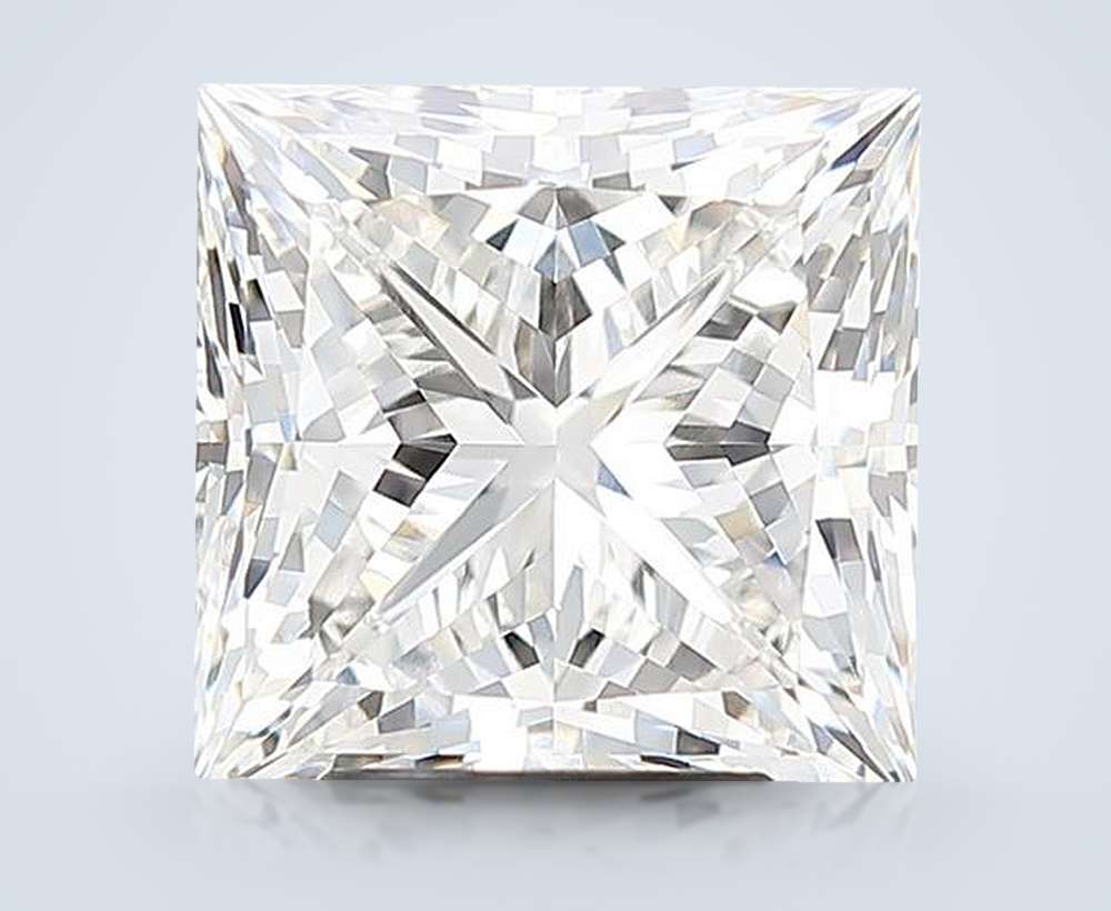4.51 Carat Princess Lab Diamond