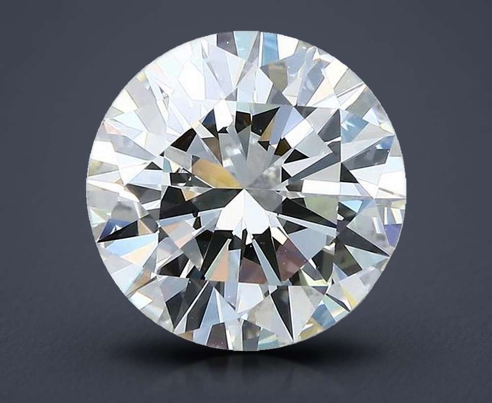 3.57 Carat Round Natural Diamond