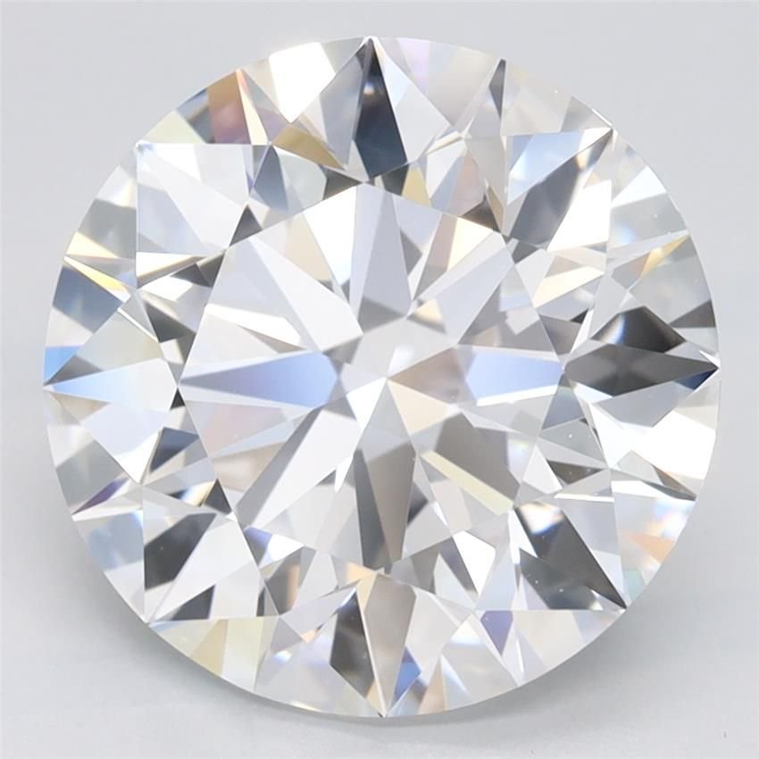 4.19ct D VVS1 Rare Carat Ideal Cut Round Lab Grown Diamond